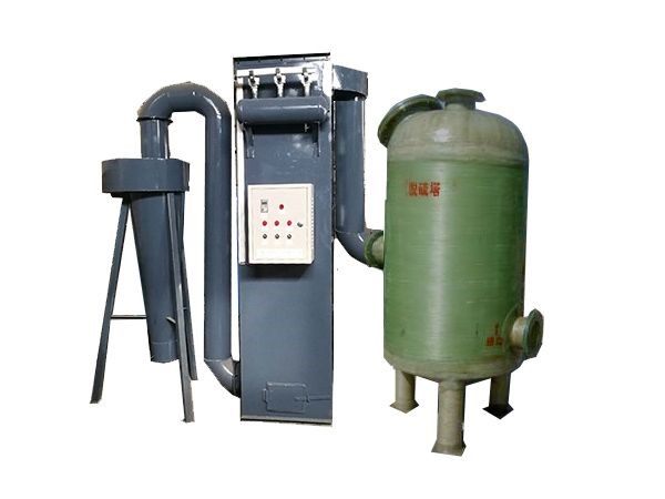 旋風(fēng)分離、布袋、脫硫塔